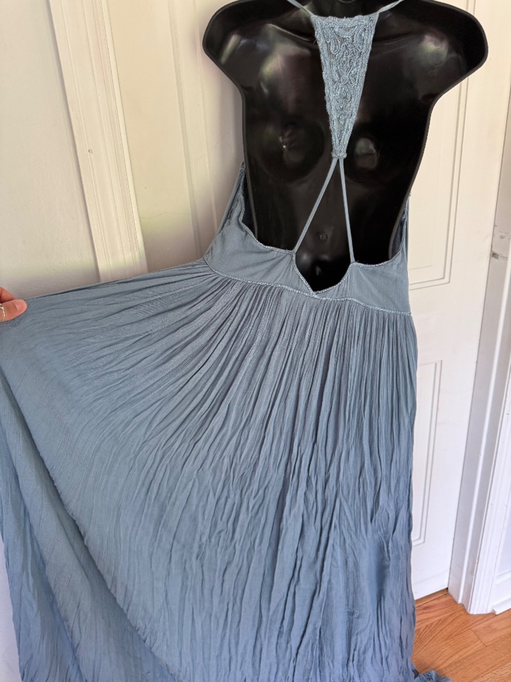 Kimchi Blue Size 10 Blue Maxi Dress - Picture 8 of 16